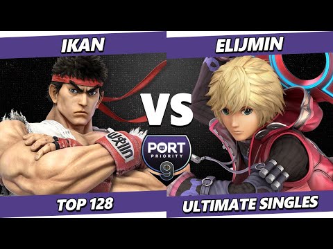 Port Priority 9 - Ikan (Ryu) Vs. Elijmin (Shulk) Smash Ultimate - SSBU
