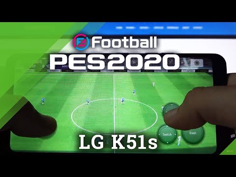 How Pro Evolution Soccer works on LG K51s – PES 2020 Gameplay