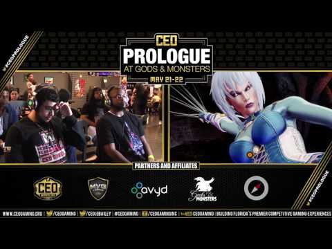 CEO Prologue 2016 - KI - L. Finals - Mister J (Sadira, Thunder) vs. Alchemist Zell (Glacius, Hisako)
