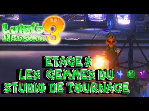 Luigi's Mansion 3 : Récupérer les Gemme du Studio de Tournage - Etage 8