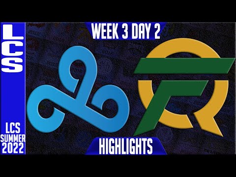 C9 vs FLY Highlights | LCS Summer 2022 W3D2 | Cloud9 vs FlyQuest