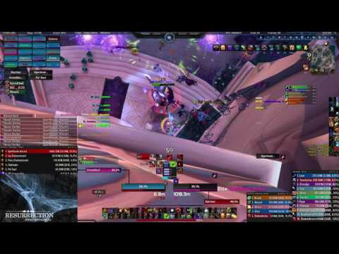 Tanking Spellblade Aluriel Mythic - Blood DK (Boss Tank PoV)