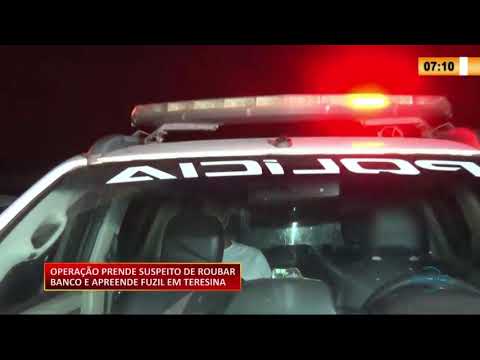 Suspeito de assalto a banco eÌ preso portando armas em operacão policial 22 09 2020