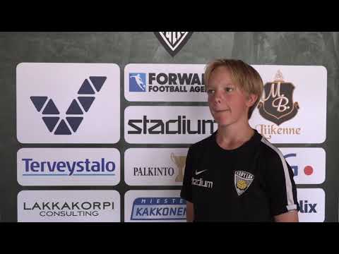 KäPa United 05:n kapteeni Aaron Sivonen haastattelussa