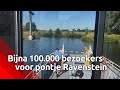 Pontje Ravenstein krijgt woensdagochtend honderd duizendste bezoeker