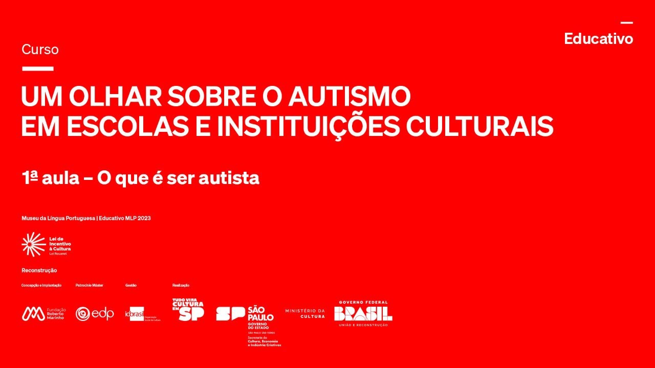 1ª aula - O que é ser autista