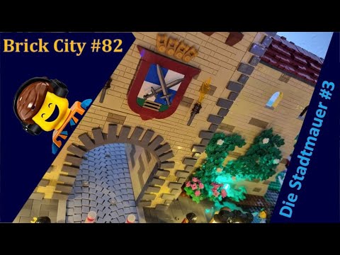 Brick City 82 - Das Stadttor #3 - Treppe zur 2. Ebene
