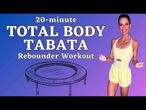 20-Min Tabata Rebounder Workout | Total Body Tuesday | Muscle-Building, Strength & Cardio All Levels