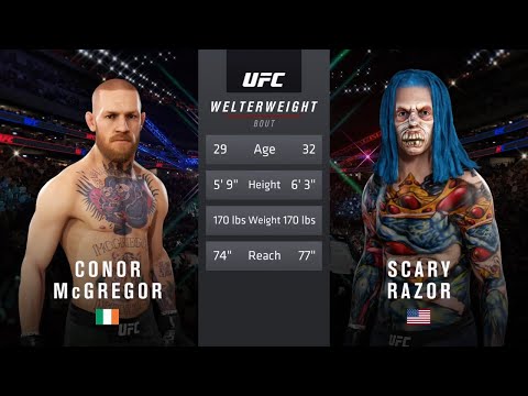 Conor McGregor vs. Scary Razor - EA Sports UFC 3