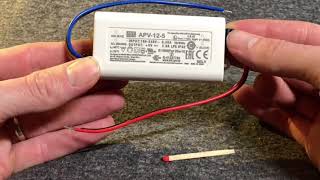 Mean Well APV-12-5 Napájecí zdroj pro LED 5V 12W