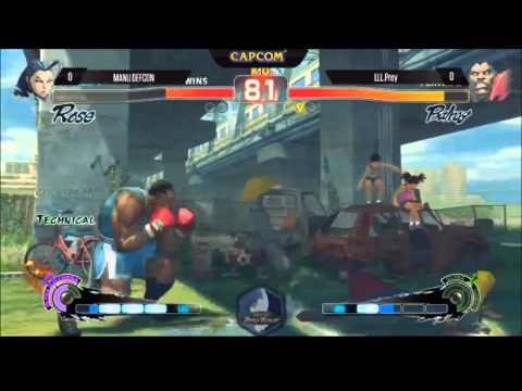 Capcom Pro Tour VSF4 - MANU DEFCON (Rose) vs LLL RSD Prey (Boxer)