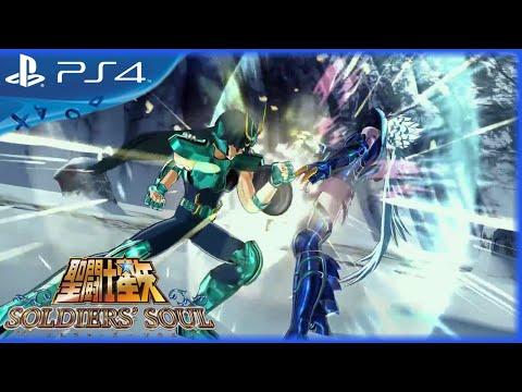 Saint Seiya: Soldiers' Soul - "Fenrir vs Dragon Shiryu" Gameplay [1080p] - PS4, PS3 [JPN]