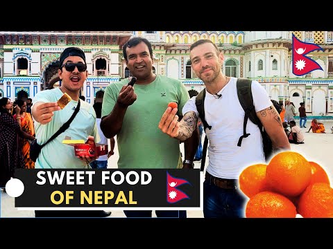 Nepali DESSERT TOUR🇳🇵 Unique SWEETS from Kathmandu to Janakpur🇳🇵@chefsantosh & Nepal.Food