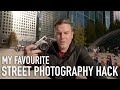 Try this! My FAVOURITE street photography hack! London with the Fujifilm X100V