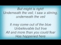 Wolfsheim - Underneath The Veil Lyrics
