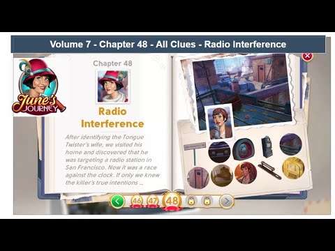 BONUS! June's Journey - Volume 7 - Chapter 48 - All clues - Radio Interference