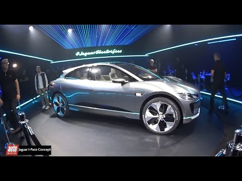 Jaguar I-Pace Concept : 500 km en électrique… et avec style [SALON DE LOS ANGELES 2016]