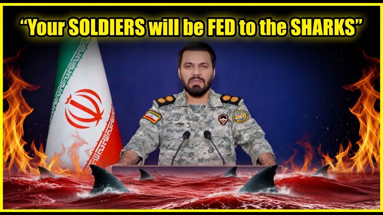 "ISLAM'S Warriors will FEED American Soldiers to the SHARKS" says Iran's Military (Video)