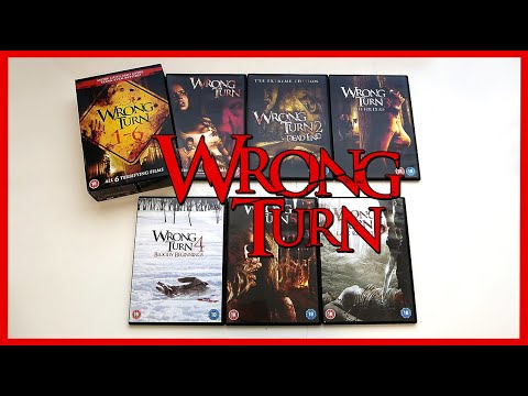 WRONG TURN 1-6 - LIMITED UNCUT DVD BOX SET UNBOXING
