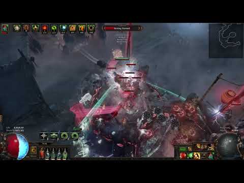 Path of Exile (3.13) - Lacerate Gladiator vs. Simulacrum Waves 10-20