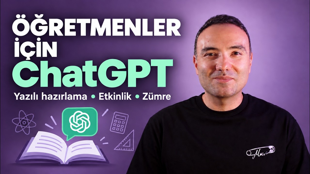 Öğretmenler İçin ChatGPT: Yazılı Hazırlama, Etkinlik ve Zümre