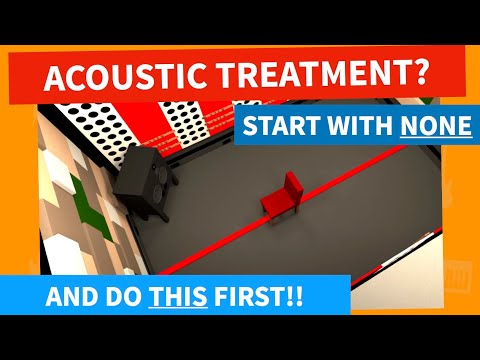 Acoustic Treatment | Get Your LOW END Right First - And It's FREE! Speaker & Monitor Placement