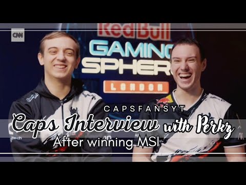 CNN interview with Caps and Perkz after winning MSI - 2019.10.11