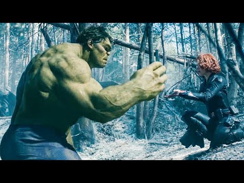 Black Widow Tames Hulk Scene - AVENGERS 2: AGE OF ULTRON (2015) Movie Clip