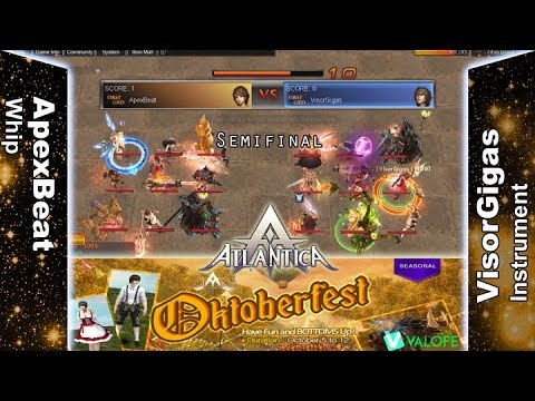 Titan 08/10/2017 PM: Semifinal - ApexBeat vs VisorGigas - Atlantica Online
