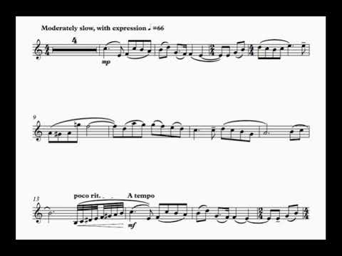 Morricone, Ennio - Love Theme from "Cinema Paradiso" for Clarinet in B-flat (piano accompaniment)