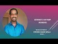 Edward S Air Pump Working Telugu Lecture