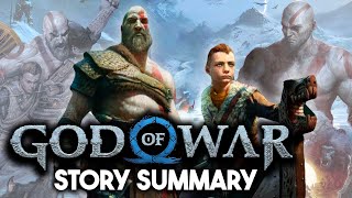 God of War (2018) - Story Summary - What You Need to Know to Play God of War Ragnarök!
