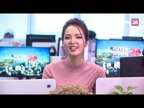 MC Thụy Vân xem lại lần đầu mình dẫn Chuyển Động 24h | VTV24
