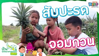 สับปะรดจอมกวน | บ้านนักวิทยาศาสตร์น้อย