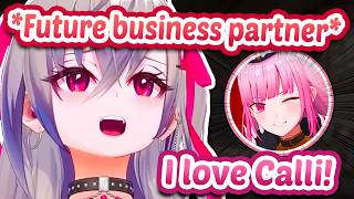 Riona Is Fully Devoted To Become Calli's Business Partner【ENG Sub Hololive】
