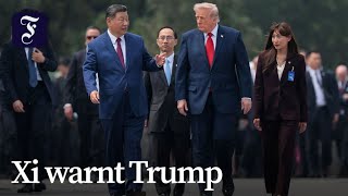 Xi warnt Trump vor Konfrontation wegen Taiwan