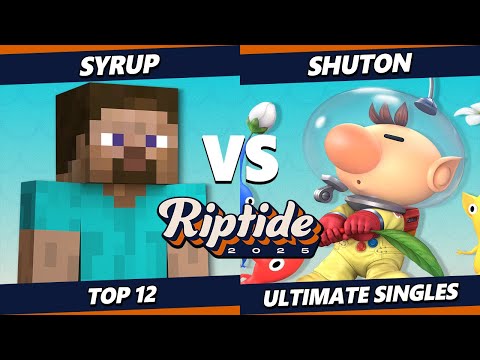 Riptide 2025 - Syrup (Steve) Vs. Shuton (Olimar) Smash Ultimate - SSBU