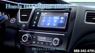 preview picture of video 'New 2014 Honda Civic Coupe Kendall Homestead FL Largo Honda Florida-City FL Key-Largo FL'
