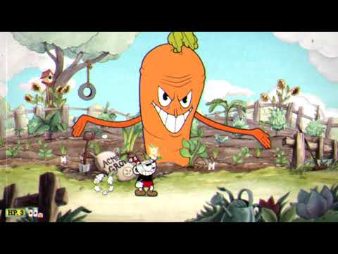 Cuphead - The Root Pack boss fight (Expert, S rank)