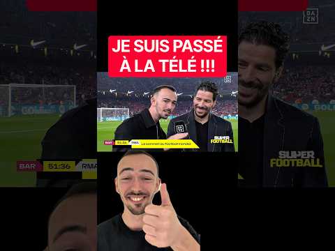Mon 1er passage à la télé 🥹 L’aventure ne fait que commencer, merci pour votre soutien ❤️