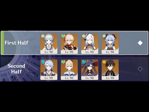 3.4 Spiral Abyss, Kamisato Ayaka & Ayato Hypercarry - (Floor 12, 9★)