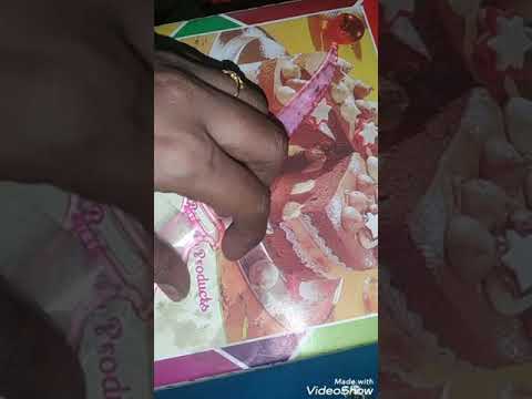 keerthana birthday cake