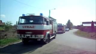 preview picture of video 'Dzień Strażaka 2012 w gm. Kowala - w OSP Kosów przejazd alarmowy'