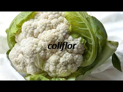 How to say cauliflower in Spanish? coliflor