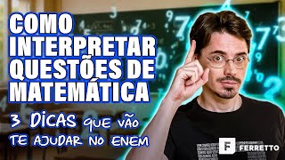 How to interpret math questions on the ENEM exam? ✍🏻