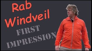 First look at the Rab Windveil wind shell jacket