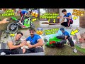 Chota Bhai Crashed My Zx10r Punishment Given To Chota Bhai Cleaning The House My Family Vlogs