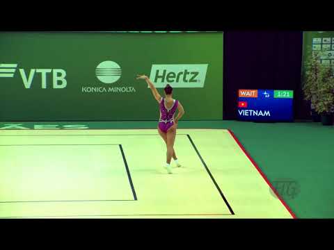 CASTOLDI Michela (ITA) - 2018 Aerobic Worlds, Guimaraes (POR) - Individual Women Qualifications