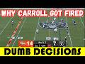 The Moment That Got Pete Carroll FIRED | Dumb Decisions | Broncos at Raiders (2025)