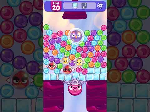 Angry Birds Dream Blast Level 22 no booster [Gameplay] optimized for smartphones [Rovio]